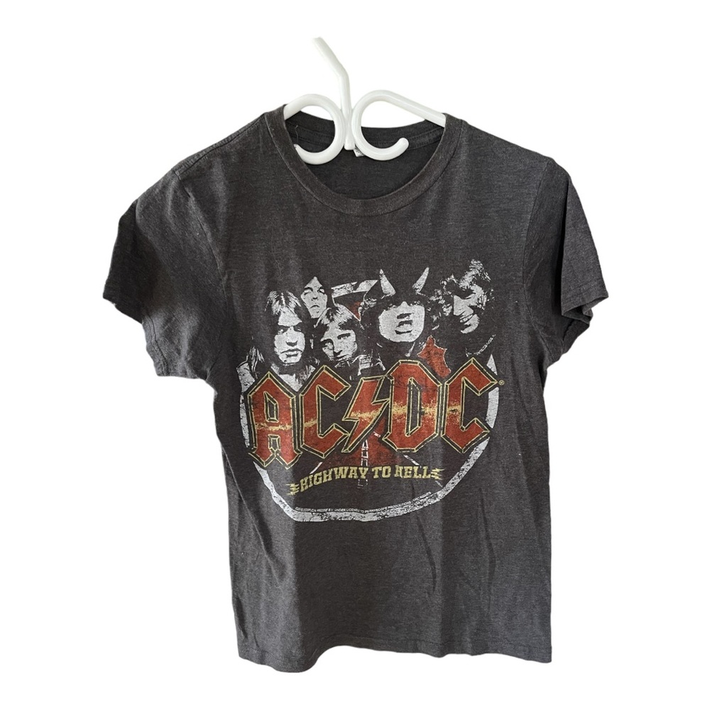 AC/DC unisex T-Shirt Highway To Hell Group Design Shirt size : Small